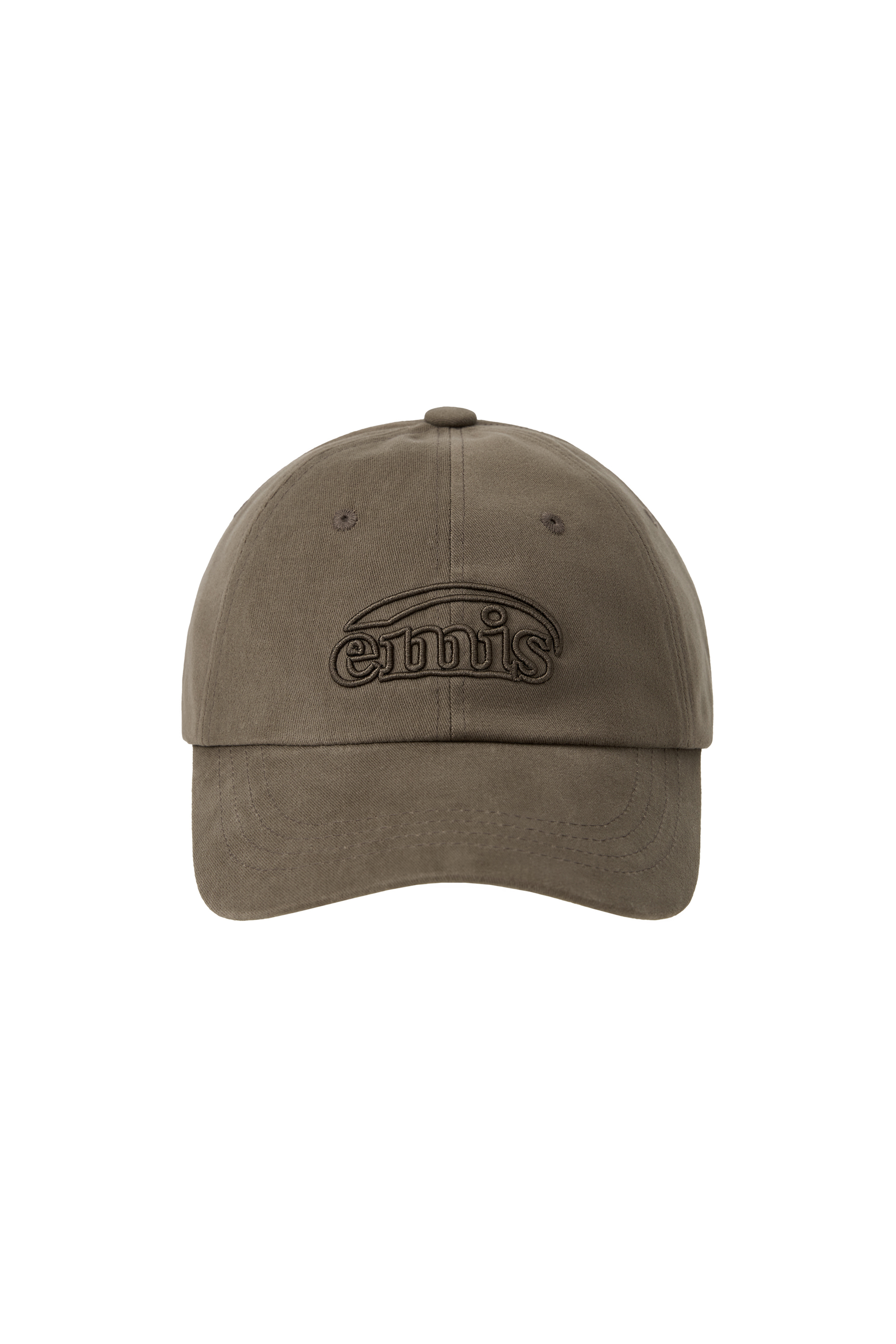 Emis - Cotton Brushed Ball Cap (Brown) product image 1 | TRAB K-Fashion Australia