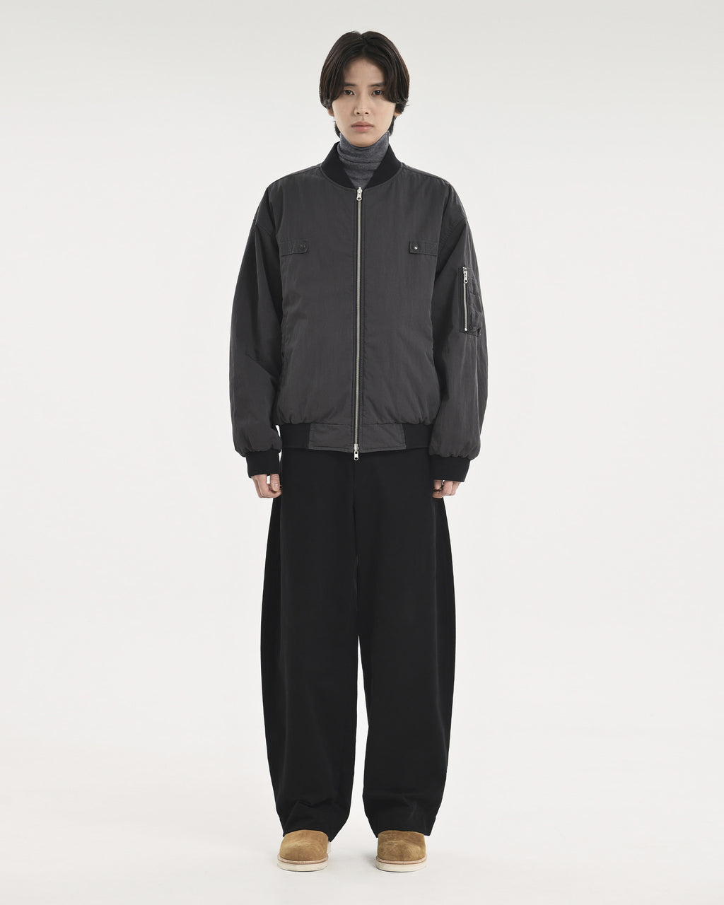 Brownyard - Ma-1 (Ink Black) product image 3 | TRAB K-Fashion Australia