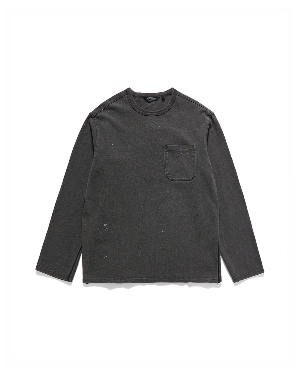 Eastlogue - Naval Embroidery L.s T-shirts (Washed Black) product image 5 | TRAB K-Fashion Australia