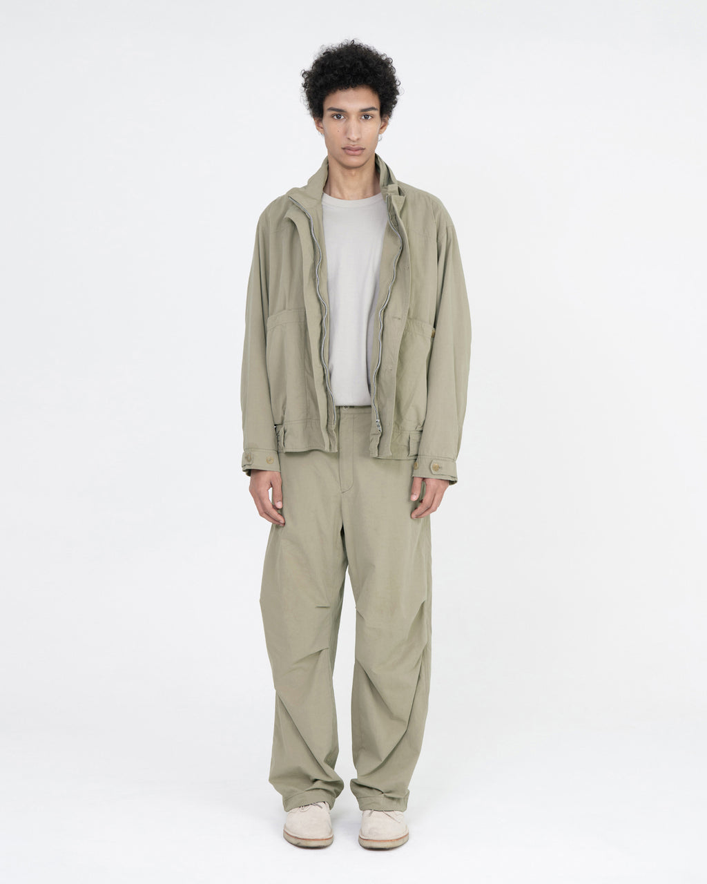 Brownyard - Travel Jacket (Dark Beige) product image 1 | TRAB K-Fashion Australia