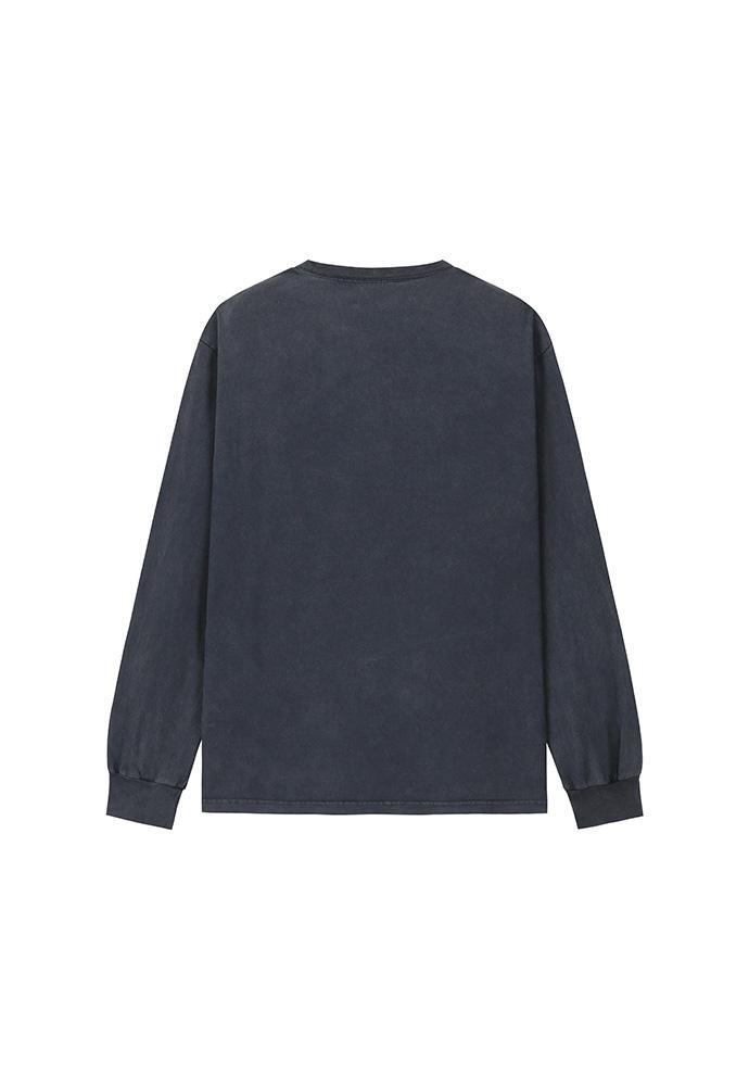 Art if acts - Garment Dyed Long Sleeve (Navy) product image 8 | TRAB K-Fashion Australia