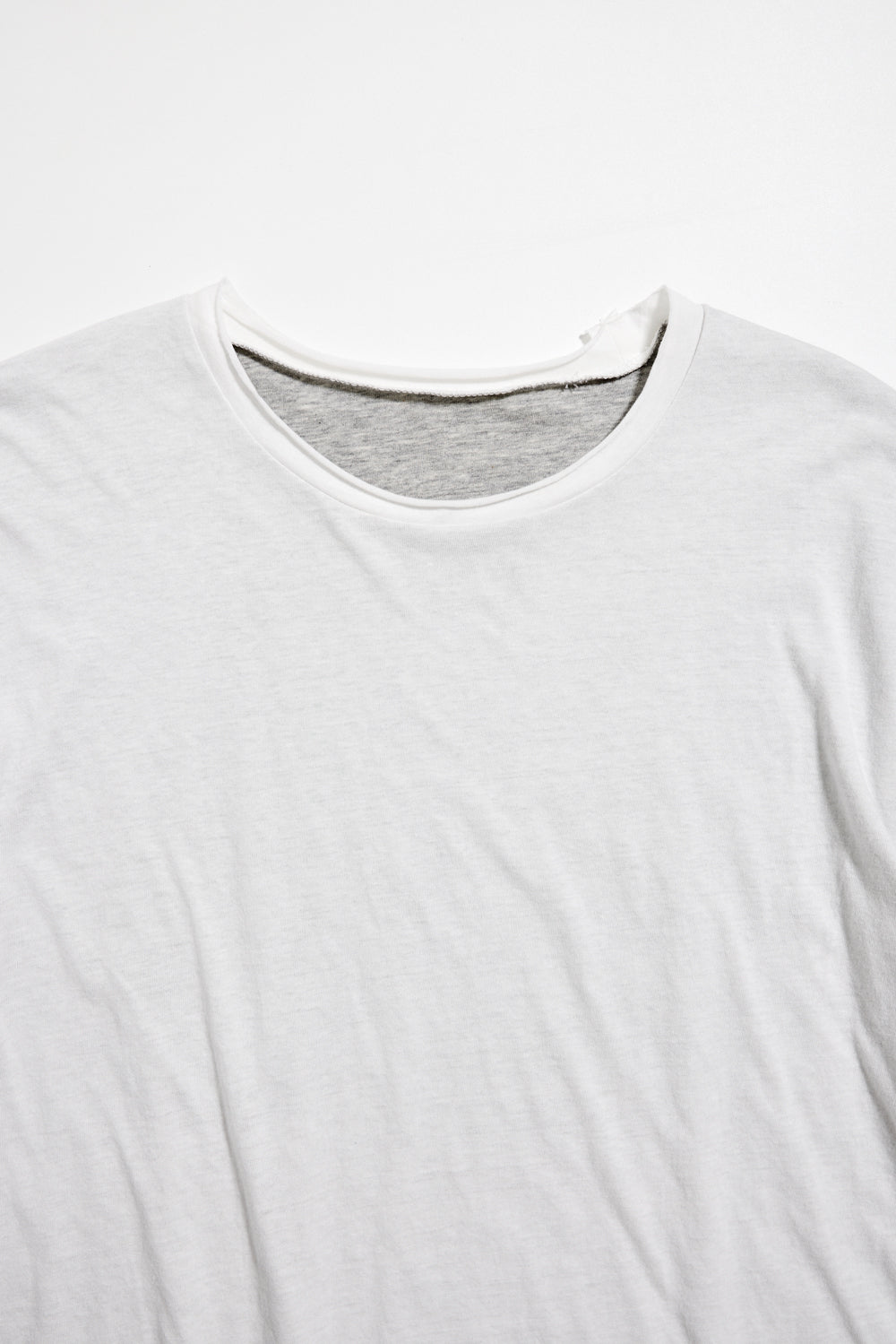 Hatchingroom - Two Face Tee (White/M.Grey) product image 3 | TRAB K-Fashion Australia