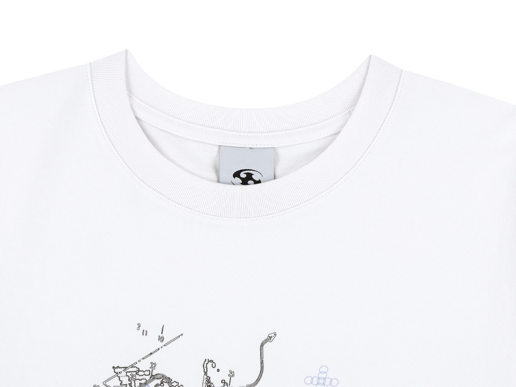 San San Gear - Xunhuan T-Shirt (White) product image 5 | TRAB K-Fashion Australia
