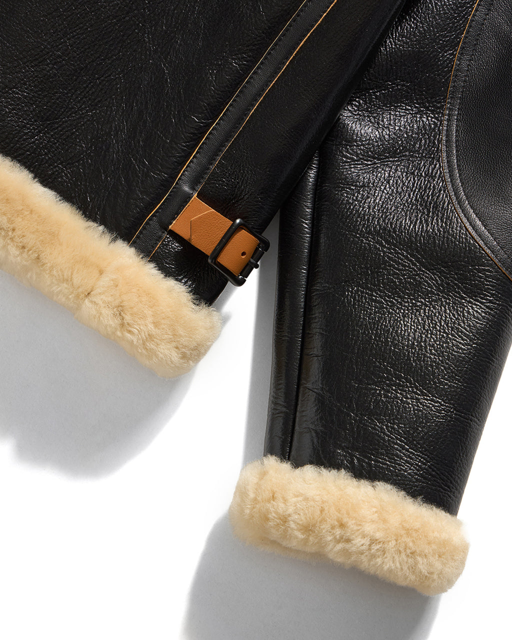 Eastlogue - Shearling Motorcycle Jumper (Black) product image 11 | TRAB K-Fashion Australia