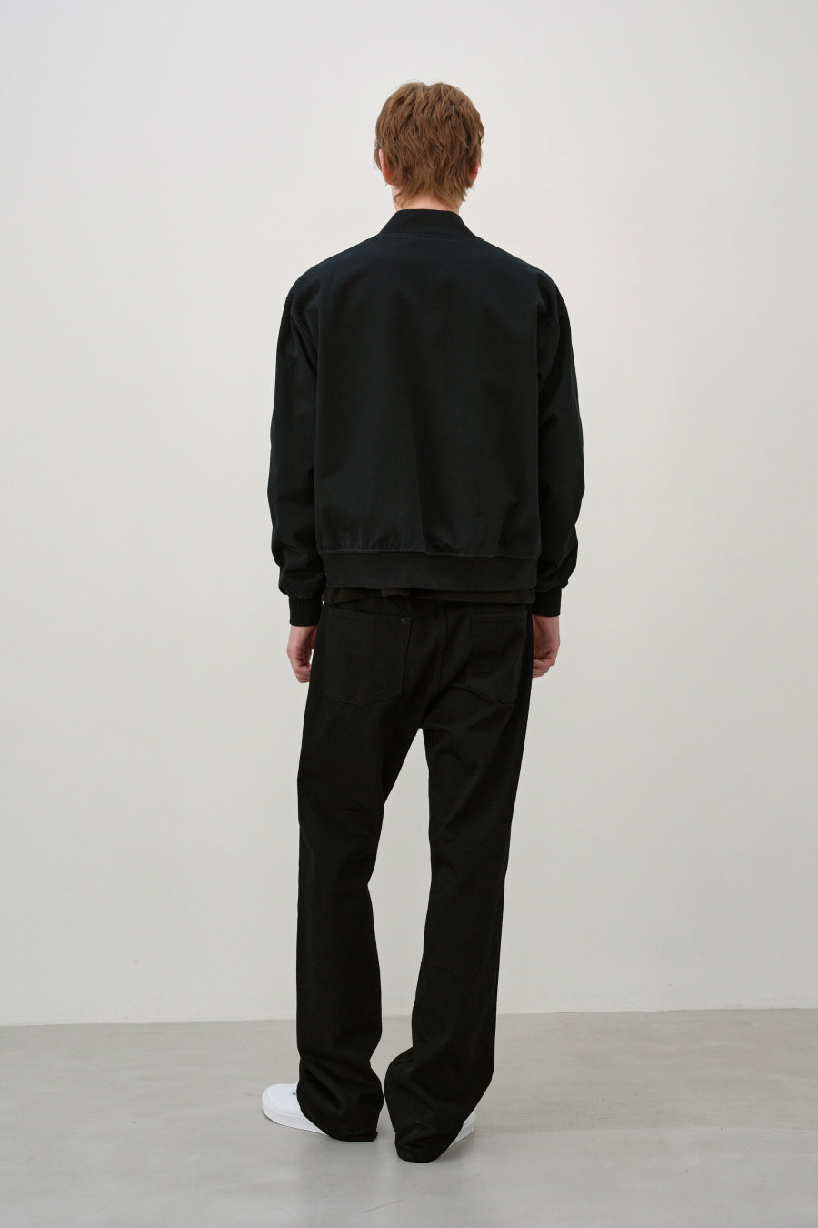 Insilence - Washed Cotton Tanker Jacket (Washed Black) product image 4 | TRAB K-Fashion Australia