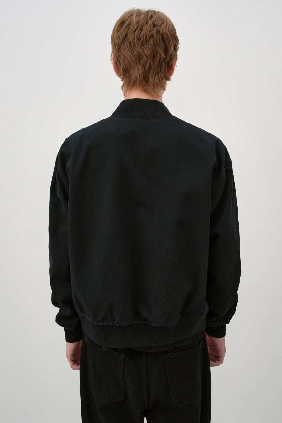 Insilence - Washed Cotton Tanker Jacket (Washed Black) product image 6 | TRAB K-Fashion Australia