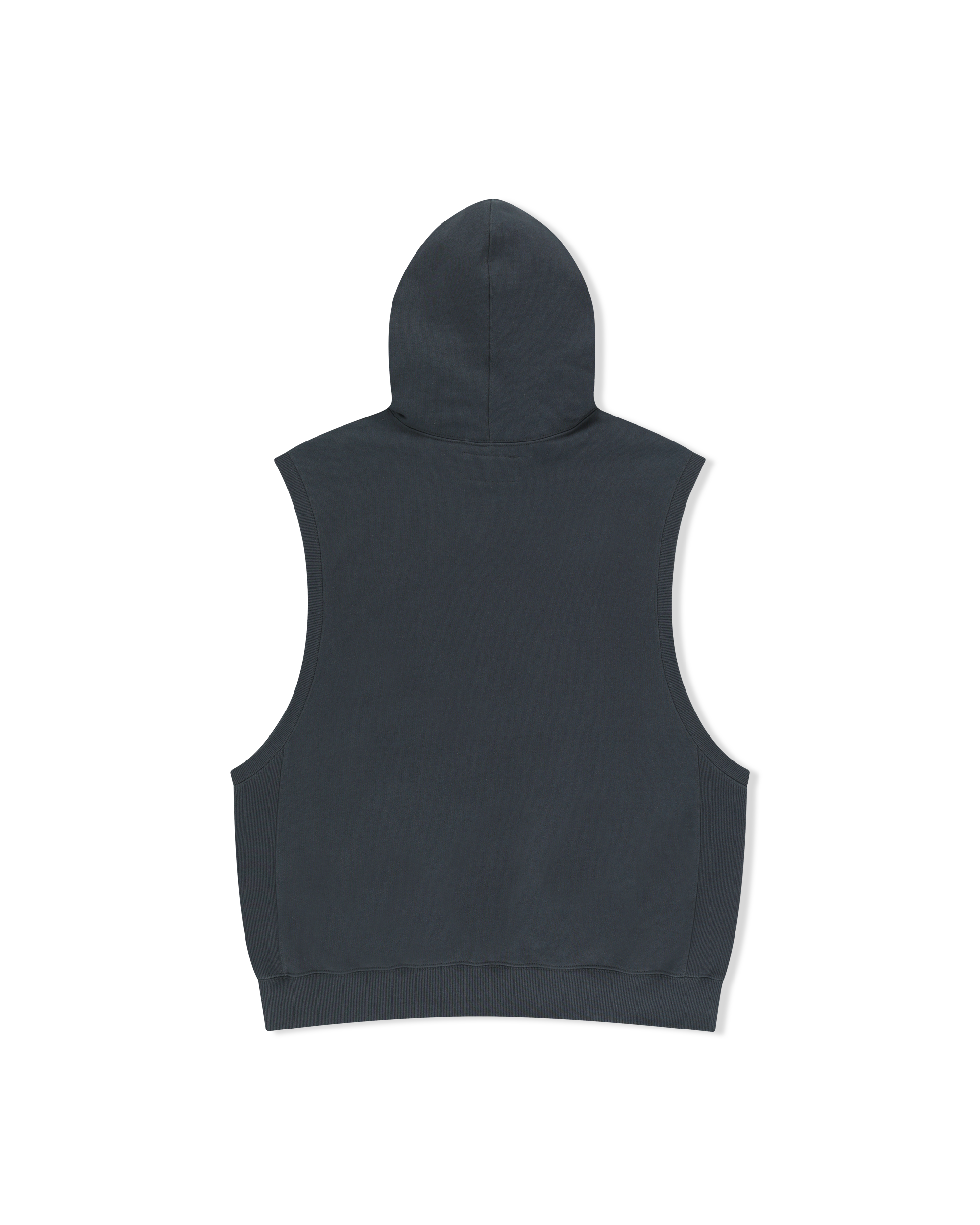 yeseyesee - Y.E.S Hooded Vest (Charcoal) product image 2 | TRAB K-Fashion Australia