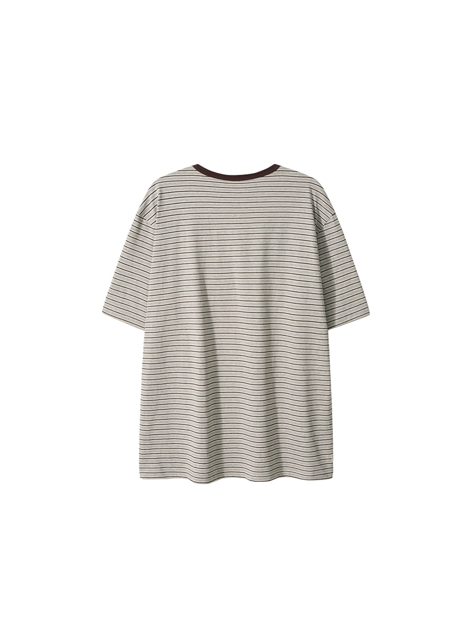 Kijun - Soft Border Tee (Melange Grey) product image 8 | TRAB K-Fashion Australia