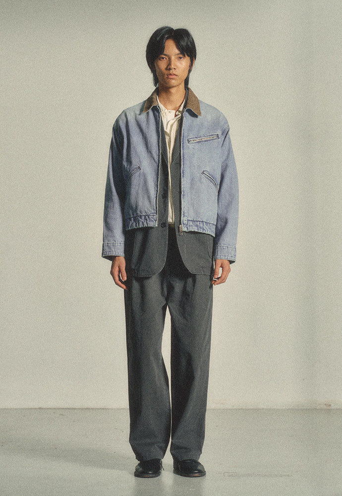 Art if acts - Marina Denim Work Jacket (Used Light Indigo) product image 3 | TRAB K-Fashion Australia
