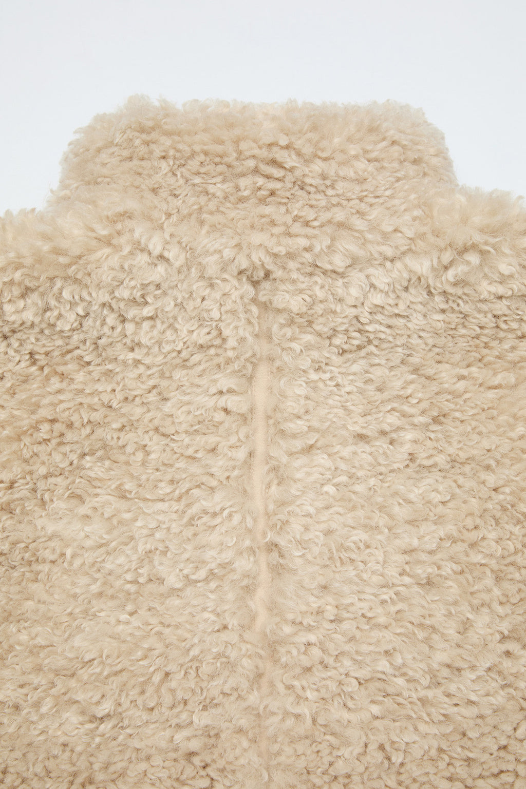 Coor - Curly Fake Fur Jumper (Beige) product image 8 | TRAB K-Fashion Australia