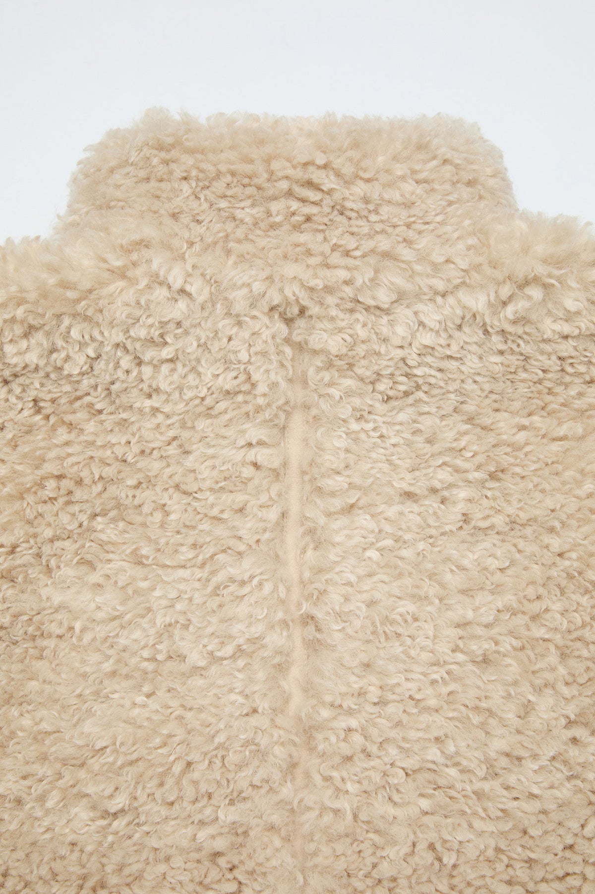Coor - Curly Fake Fur Jumper (Beige) product image 8 | TRAB K-Fashion Australia