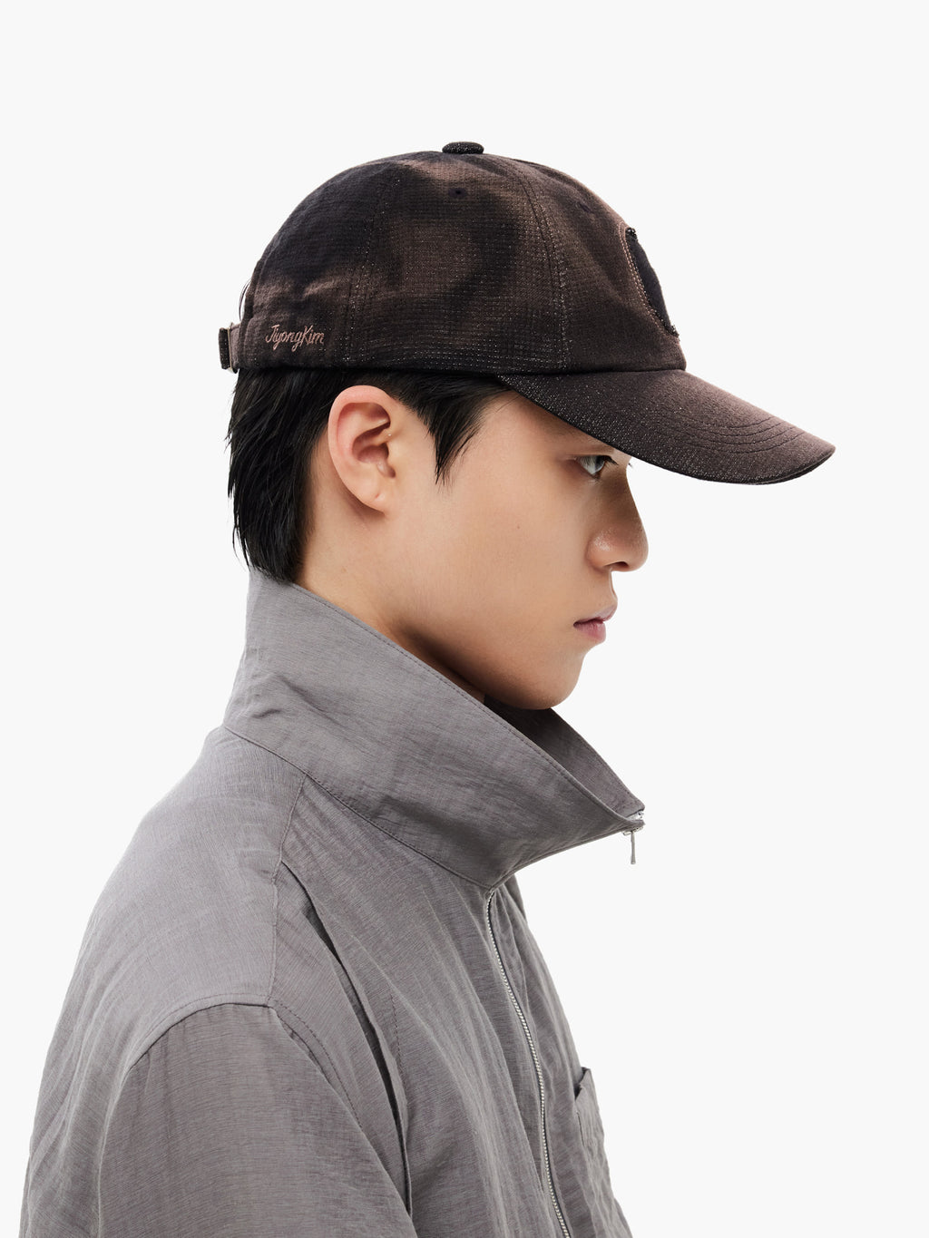 Jiyong Kim - Sun-Bleached Sun Cap (Black) product image 3 | TRAB K-Fashion Australia