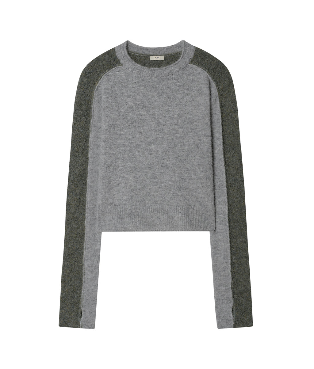 XLIM - Ep.6 Women 01 Knit (Gray/Khaki) product image 2 | TRAB K-Fashion Australia