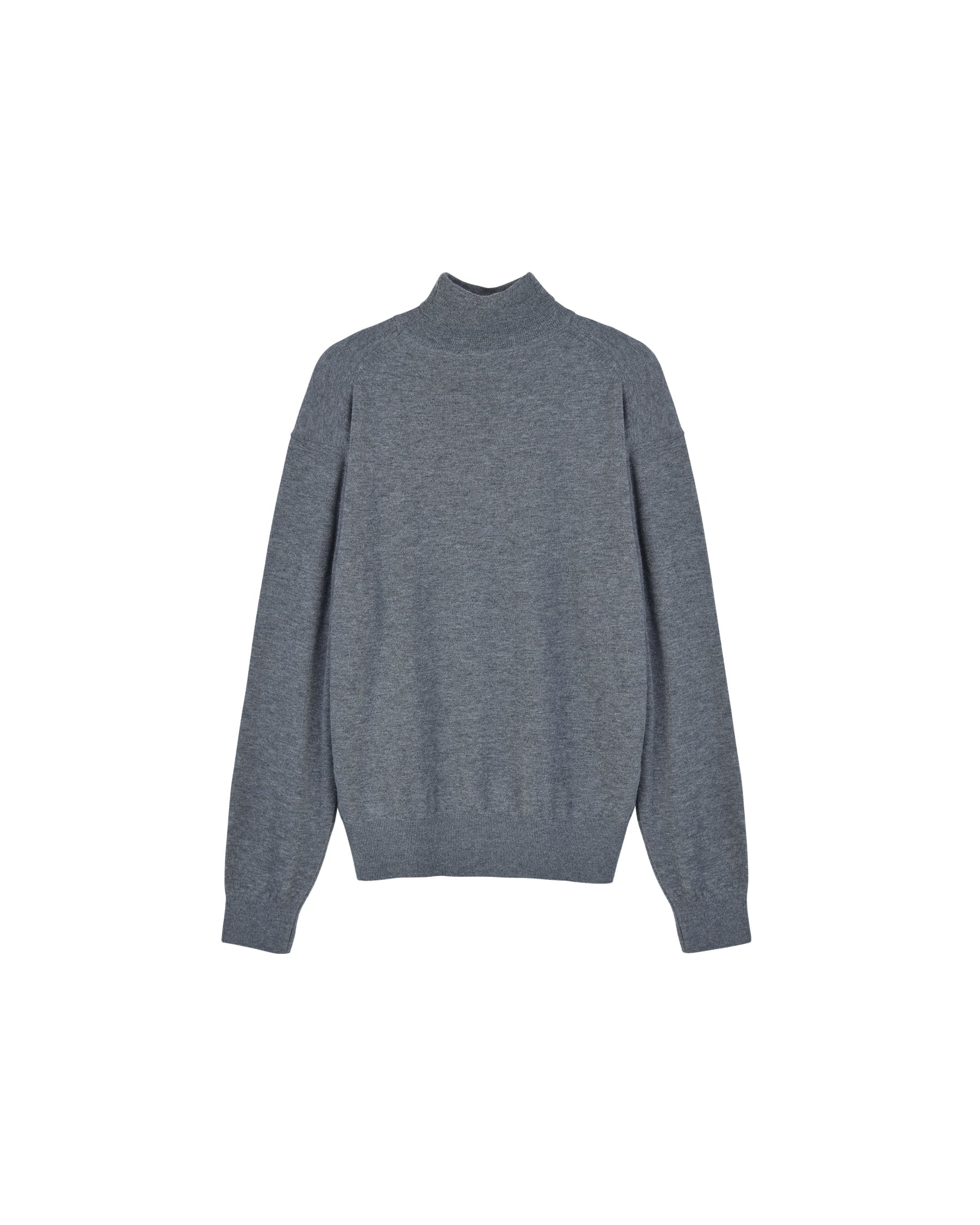 Brownyard - Merino Wool Turtle Neck Knit (Charcoal) product image 4 | TRAB K-Fashion Australia