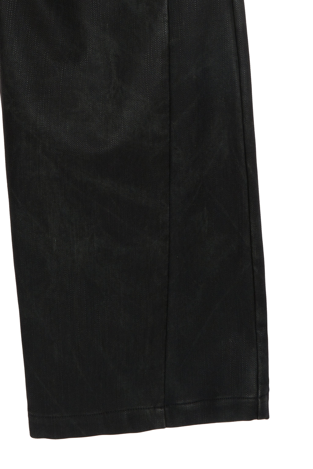 Matin Kim - Biker Detail Washed Leather Pants (Khaki) product image 4 | TRAB K-Fashion Australia