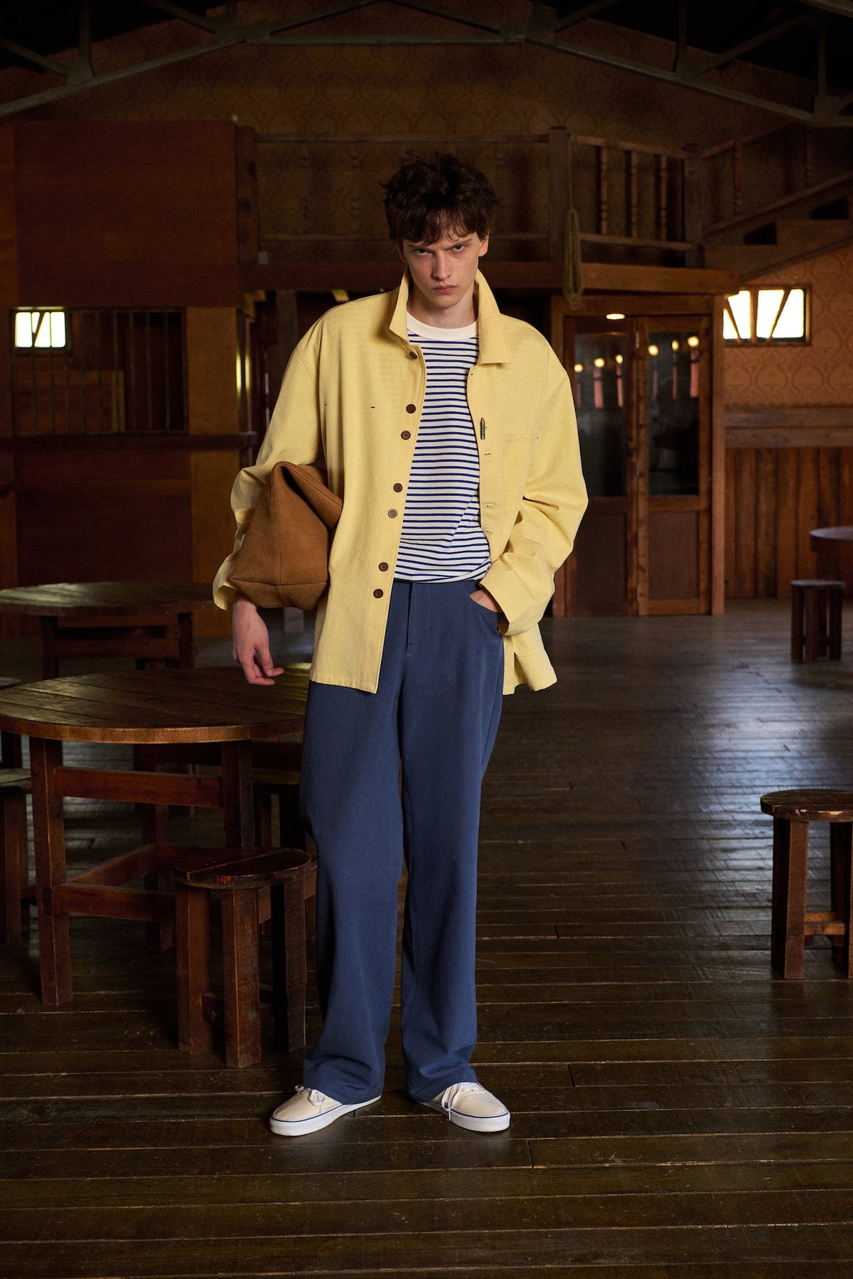 STU - Module Work Jacket (Pale Yellow) product image 11 | TRAB K-Fashion Australia
