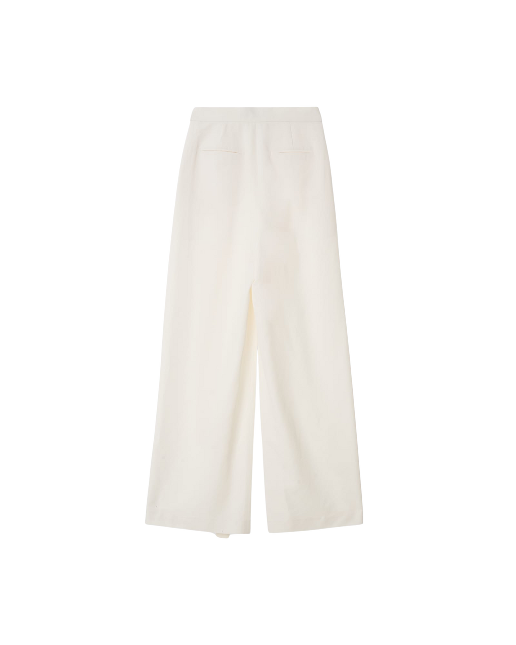 Kimhe Kim - Wool-Blend Belted Wide Leg Trousers (White) product image 3 | TRAB K-Fashion Australia