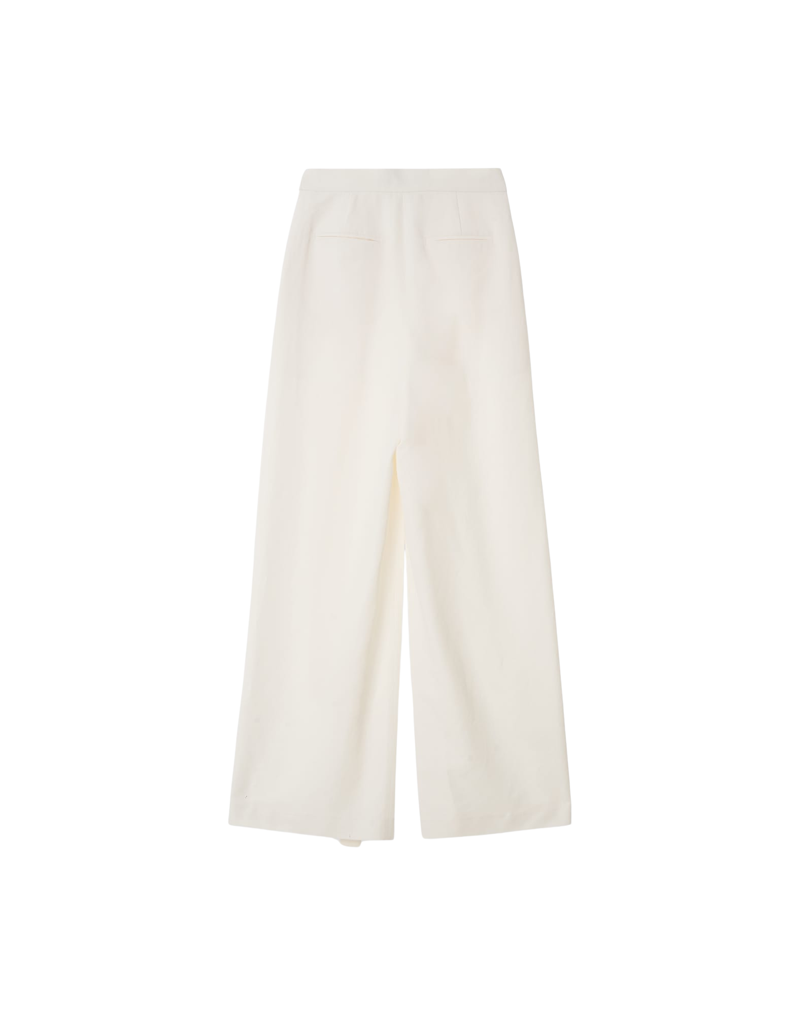 Kimhe Kim - Wool-Blend Belted Wide Leg Trousers (White) product image 3 | TRAB K-Fashion Australia
