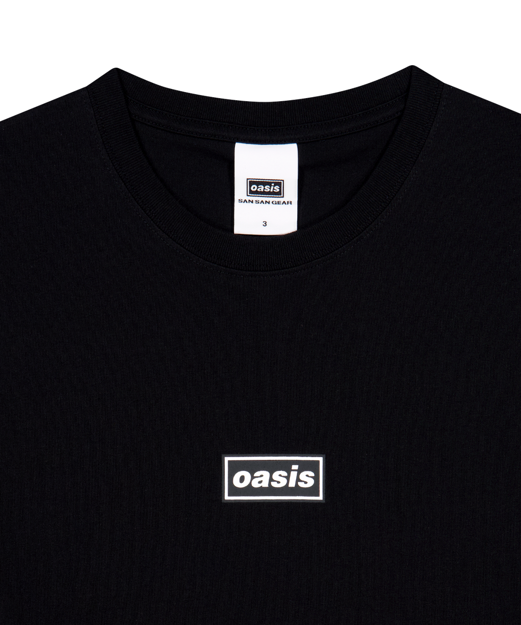 San San Gear - San San Oasis Logo T-Shirt (Black) product image 3 | TRAB K-Fashion Australia