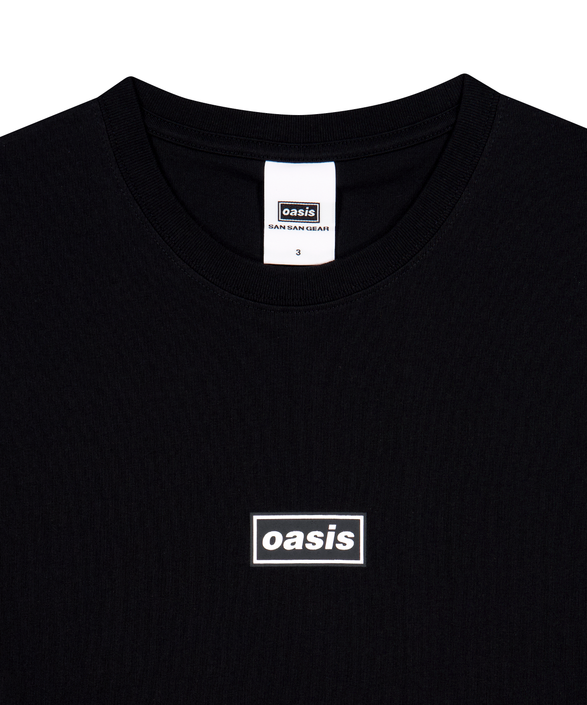 San San Gear - San San Oasis Logo T-Shirt (Black) product image 3 | TRAB K-Fashion Australia