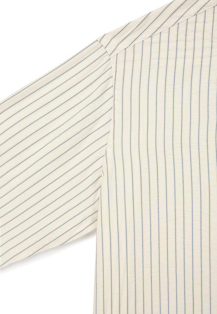 Art if acts - Wrinkle Rayon Shirt (Cream/Liberty Blue) product image 11 | TRAB K-Fashion Australia