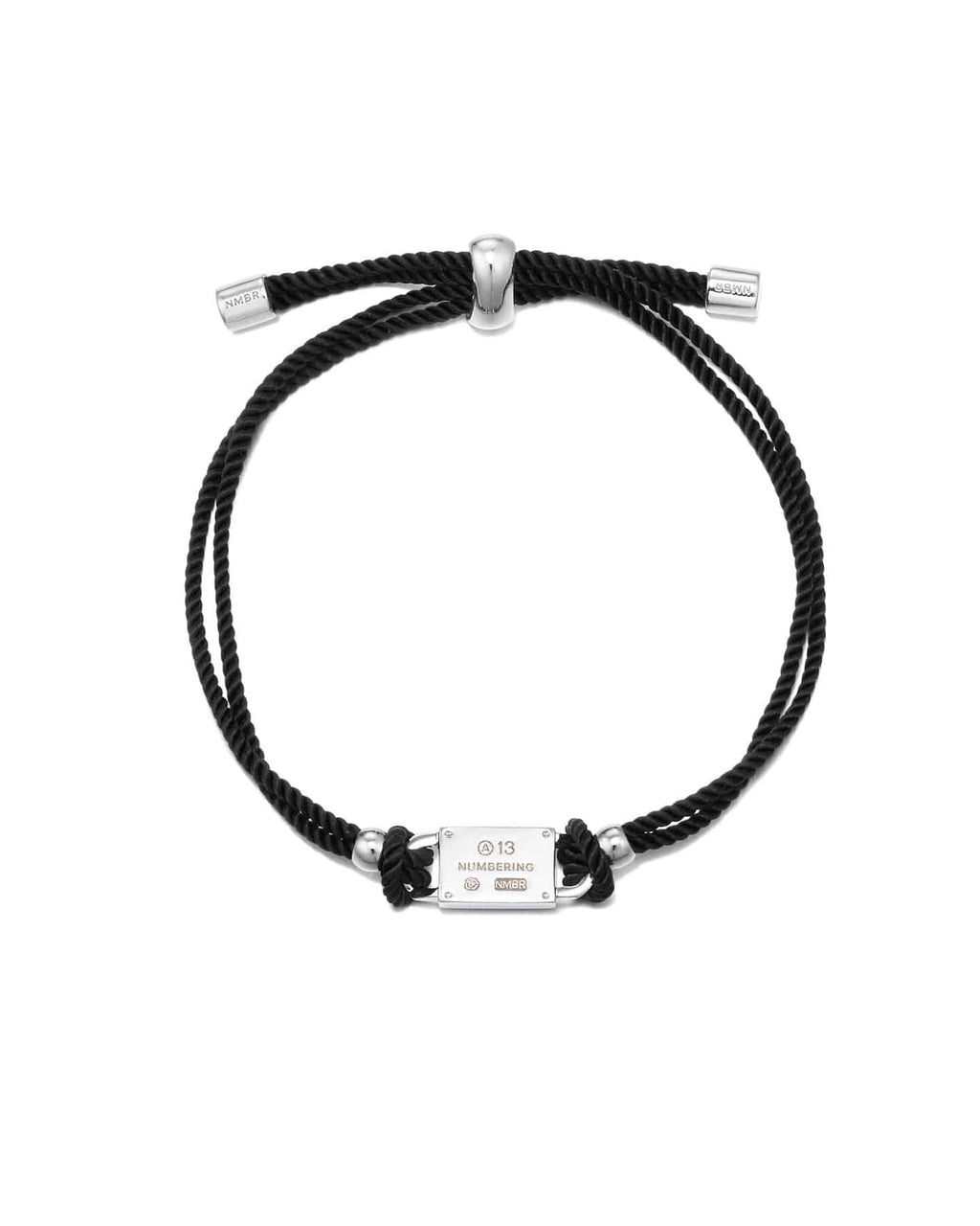Numbering - Cord Bracelet with Plate #5991 product image 7 | TRAB K-Fashion Australia