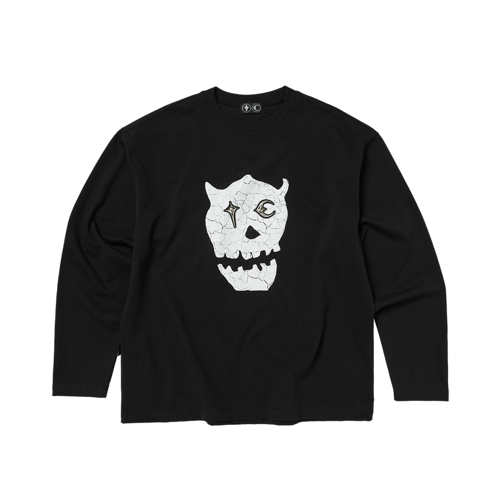 Thug Club - TC Skull Long-Sleeve (Black) product image 1 | TRAB K-Fashion Australia