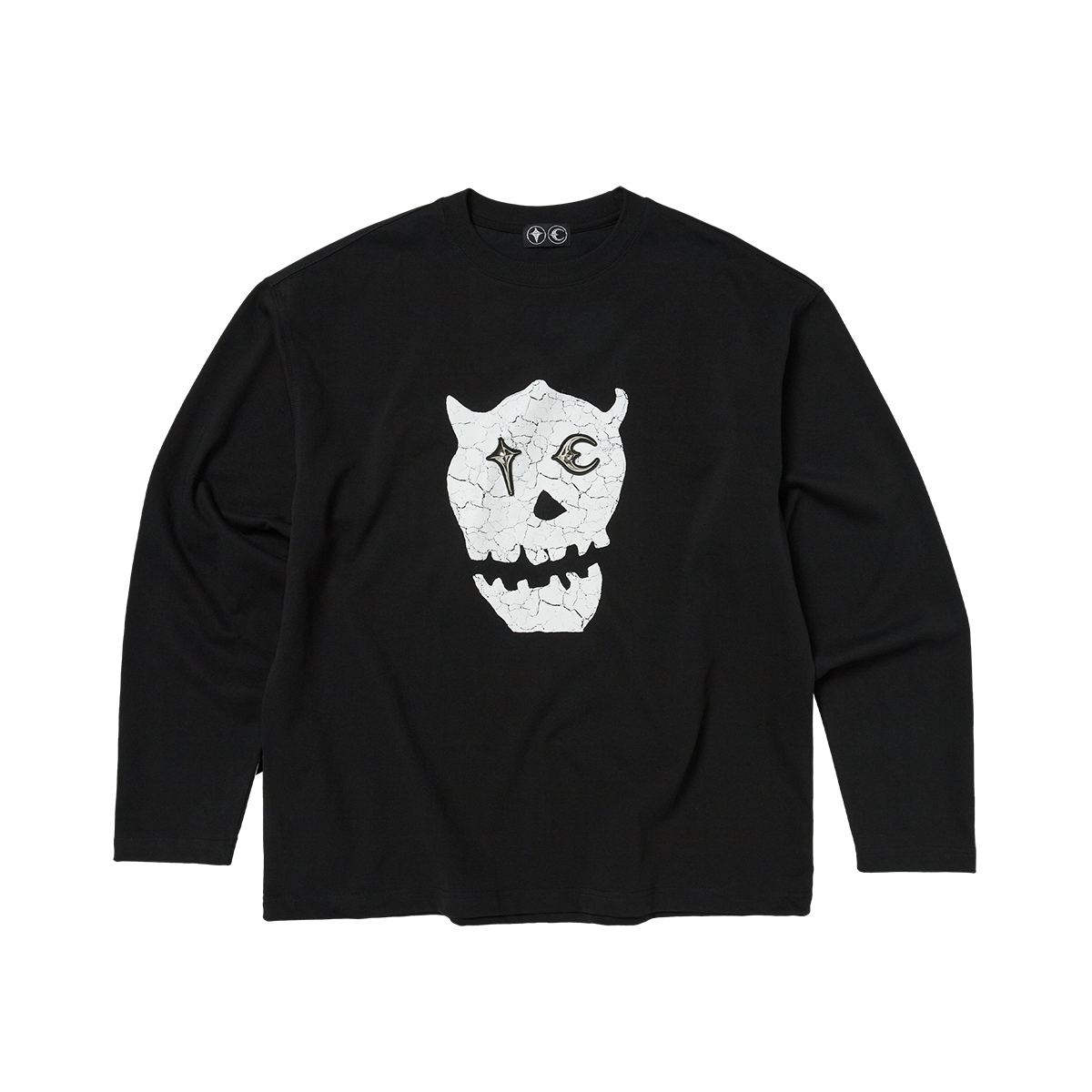 Thug Club - TC Skull Long-Sleeve (Black) product image 1 | TRAB K-Fashion Australia