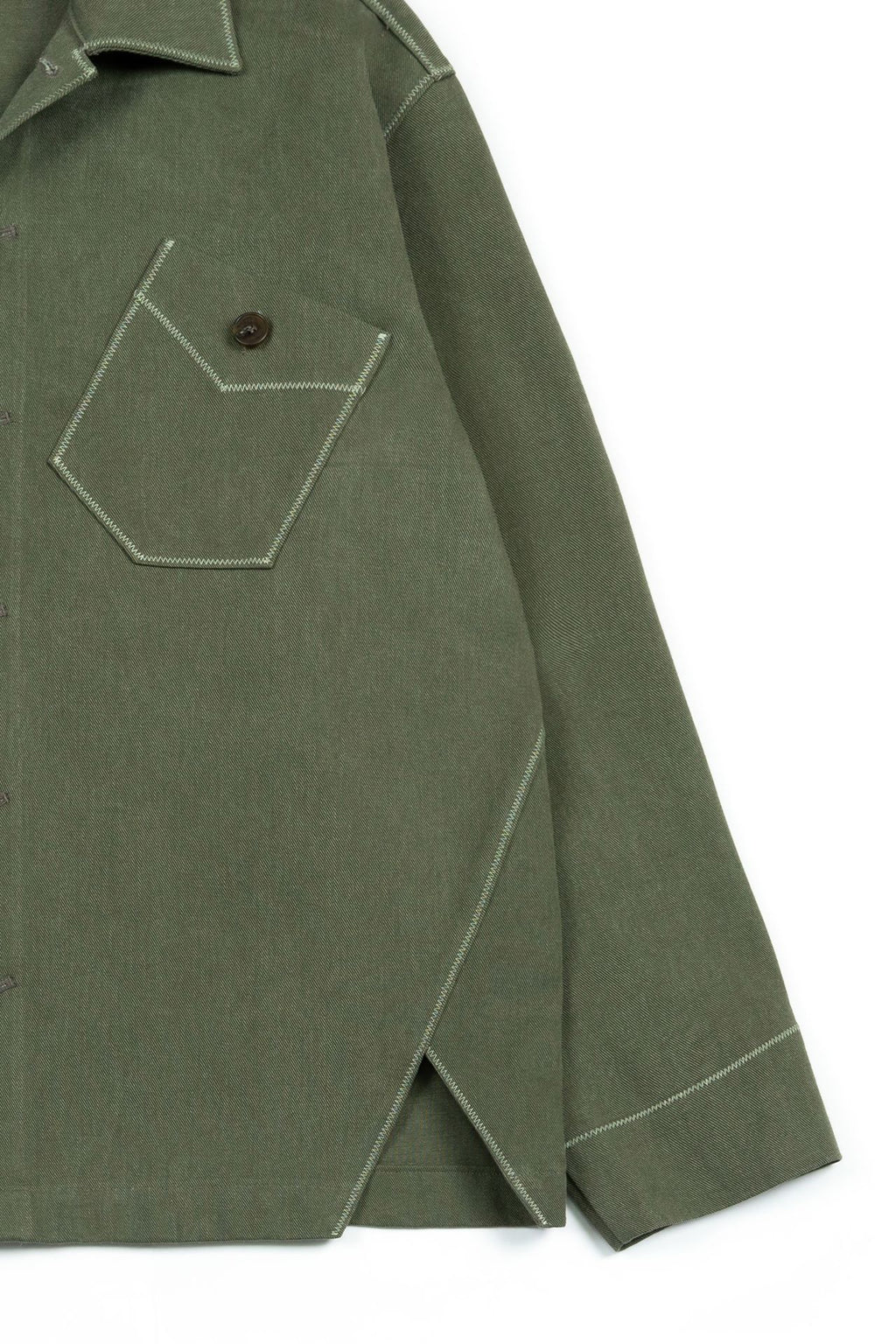 Ioedle - Diagonal Landscape Shirt (Green) product image 6 | TRAB K-Fashion Australia