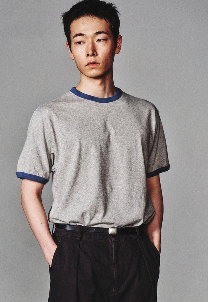 Art if acts - Ringer Tee (Grey/Blue) product image 6 | TRAB K-Fashion Australia