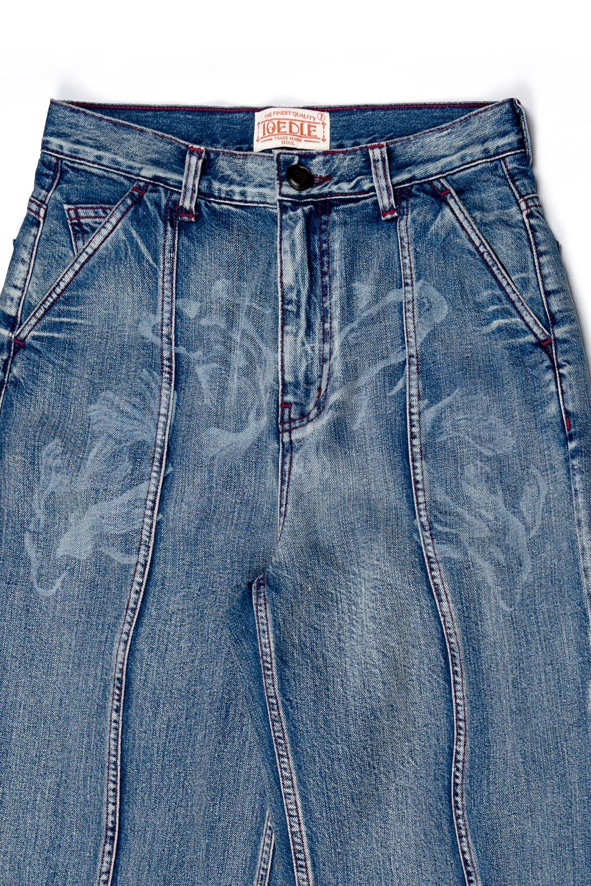 Ioedle - Carp Lake Laser Denim Pants (OC) product image 4 | TRAB K-Fashion Australia
