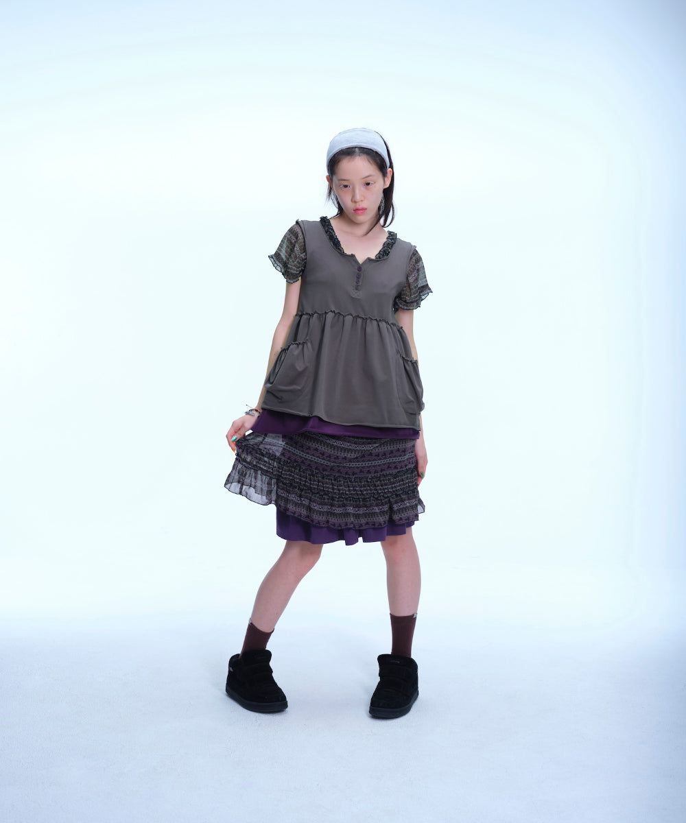 Coyseio - Reversible Hair Band (Melange Grey) product image 6 | TRAB K-Fashion Australia