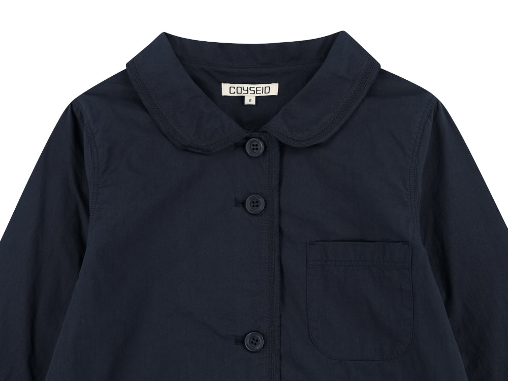Coyseio - Raw Edge Cotton Jacket (Navy) product image 17 | TRAB K-Fashion Australia