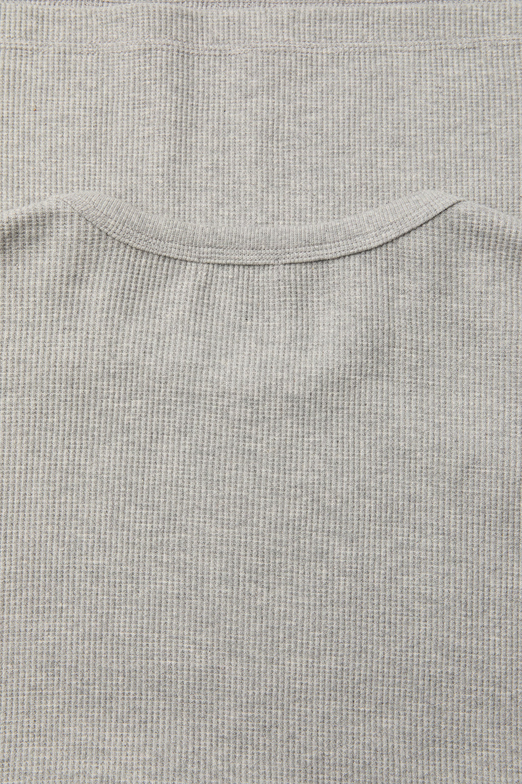 Coor - Regular Fit Waffle Long Sleeve (Melange Gray) product image 6 | TRAB K-Fashion Australia
