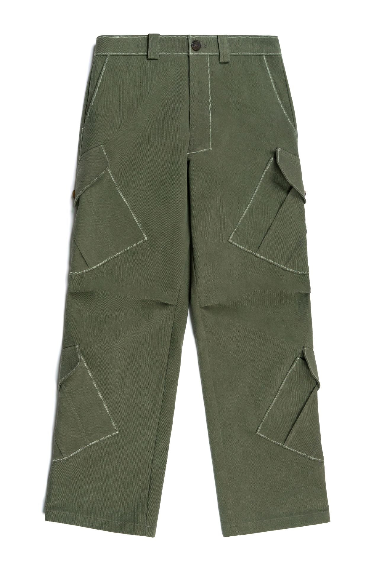 Ioedle - Country Road Cargo Pants (Green) product image 2 | TRAB K-Fashion Australia