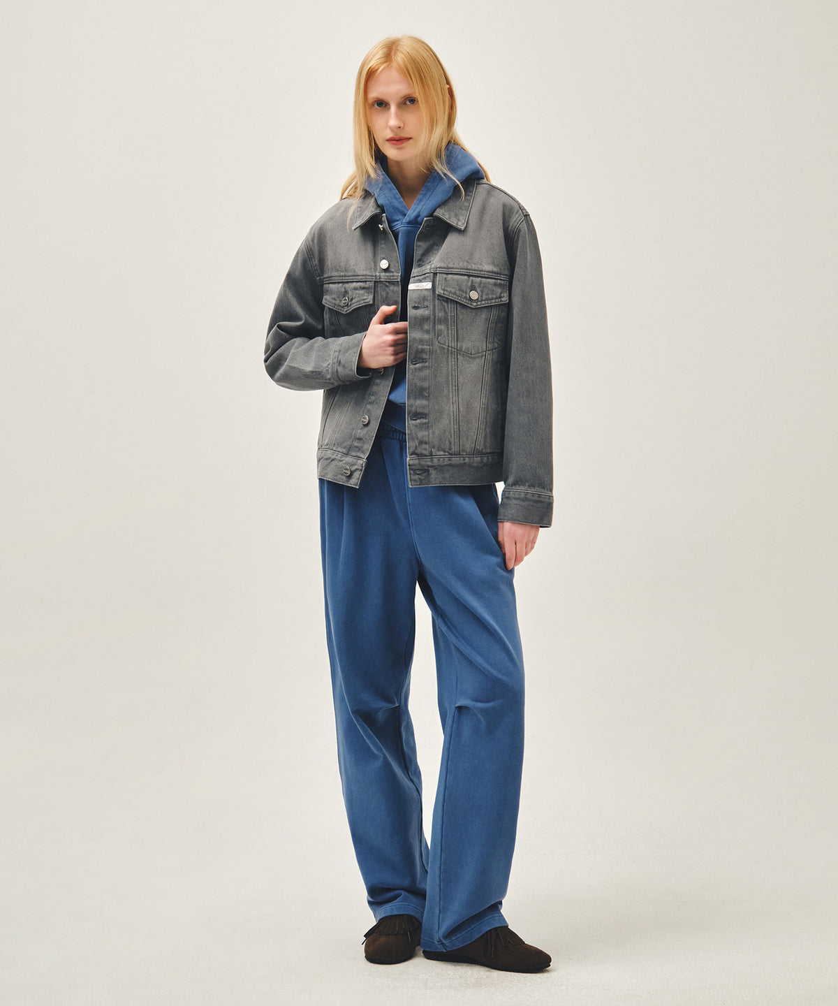 Marithe & Francois Girbaud - Denim Trucker Jacket (Gray) product image 5 | TRAB K-Fashion Australia