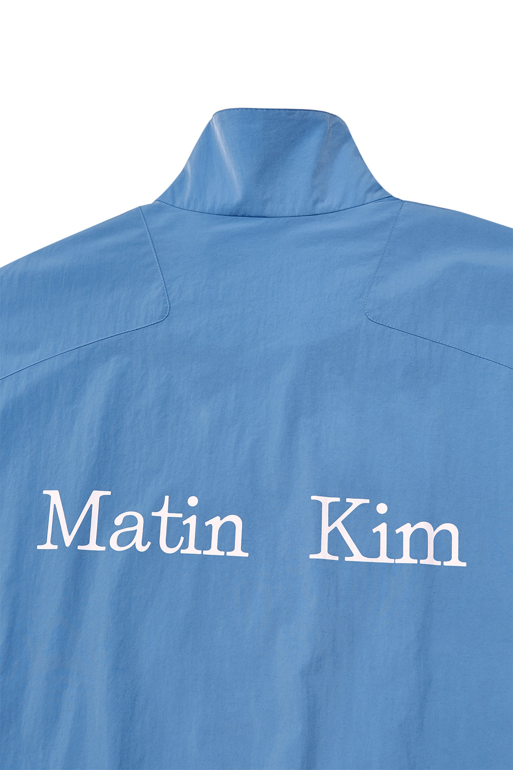 Matin Kim - Oversize Nylon Light Jumper (Light Blue) product image 6 | TRAB K-Fashion Australia