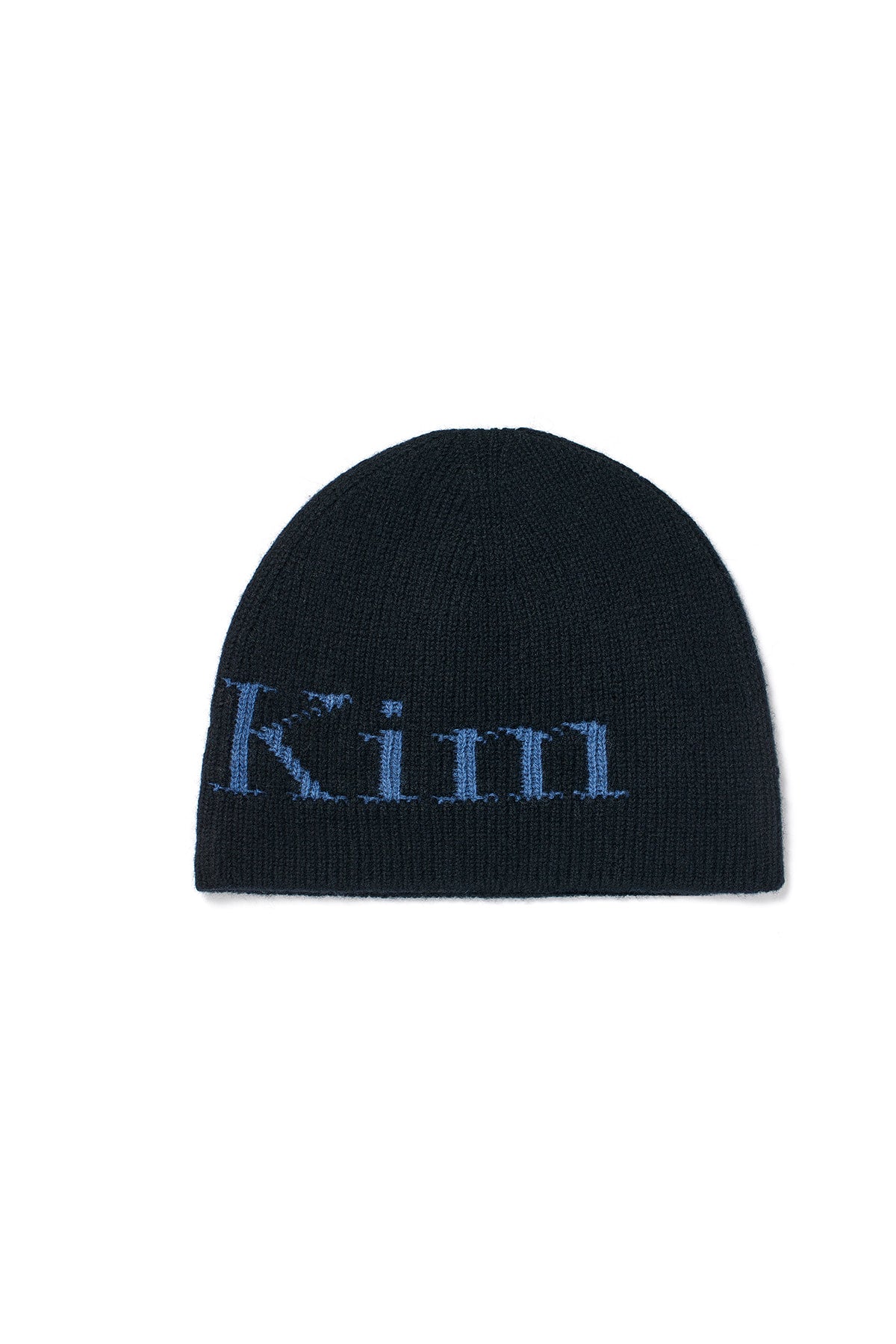 Matin Kim - Logo Jacquard Knit Beanie (Black) product image 2 | TRAB K-Fashion Australia