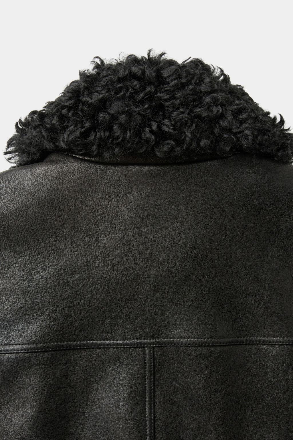 Coor - Detachable Fur Leather Jumper (Black) product image 8 | TRAB K-Fashion Australia