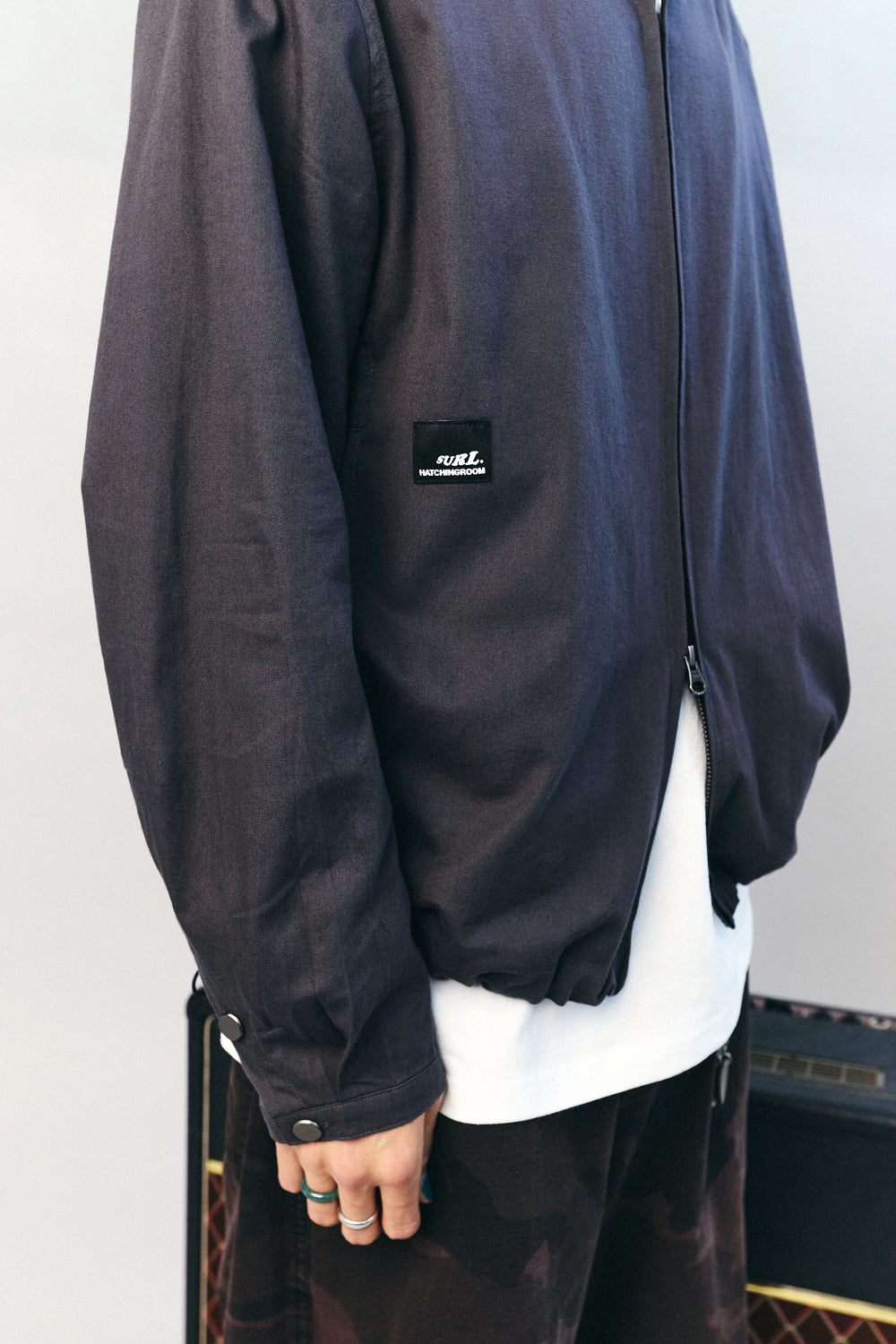 Hatchingroom - SURL Shirket Long Purple (Charcoal) product image 8 | TRAB K-Fashion Australia