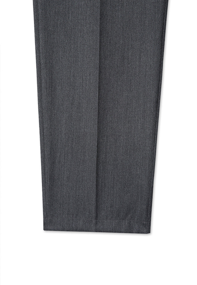 Art if acts - Wool One Tuck Trousers (Charcoal) product image 12 | TRAB K-Fashion Australia