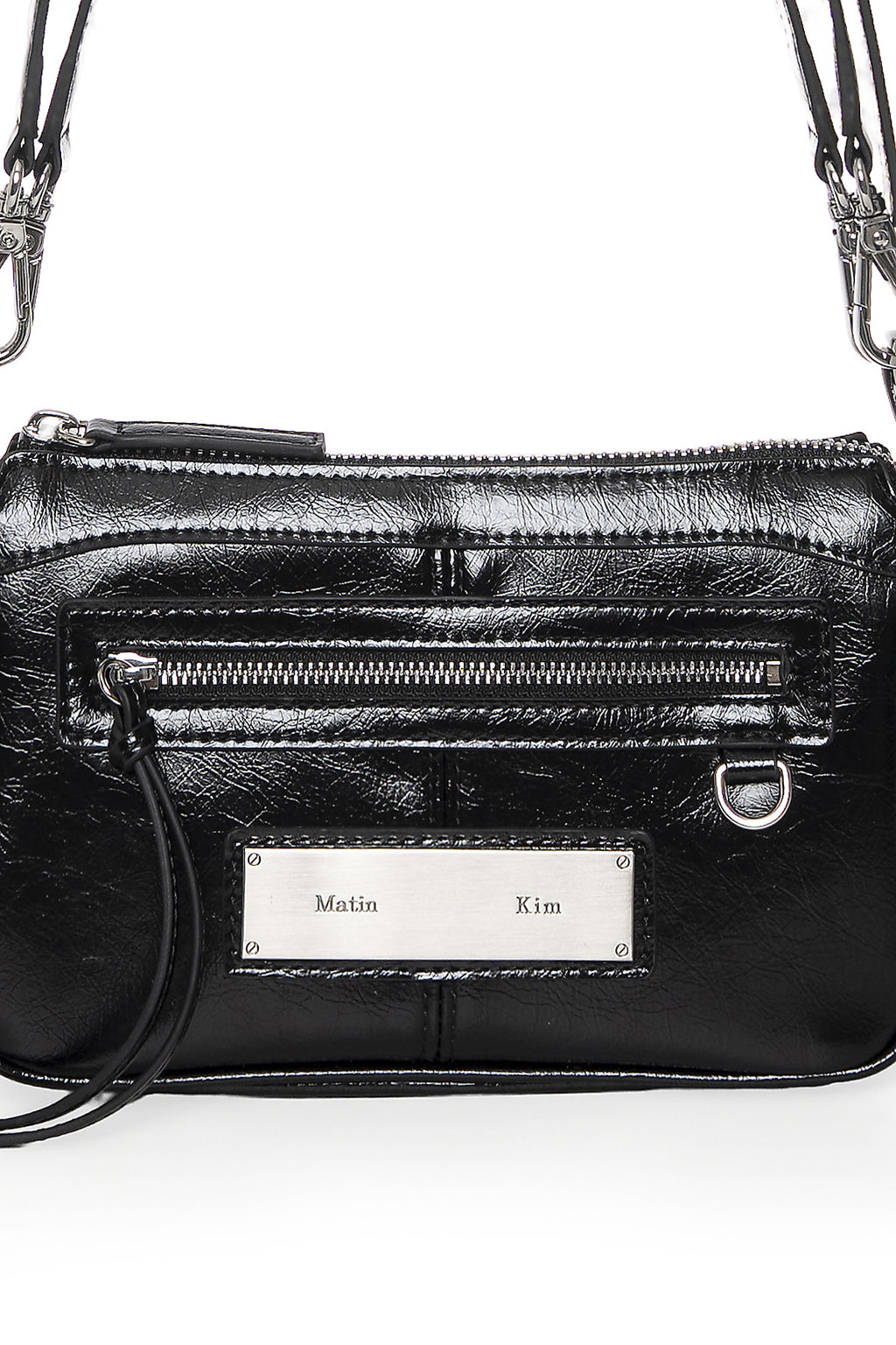 Matin Kim - Biker Two-way Mini Bag (Black) product image 4 | TRAB K-Fashion Australia