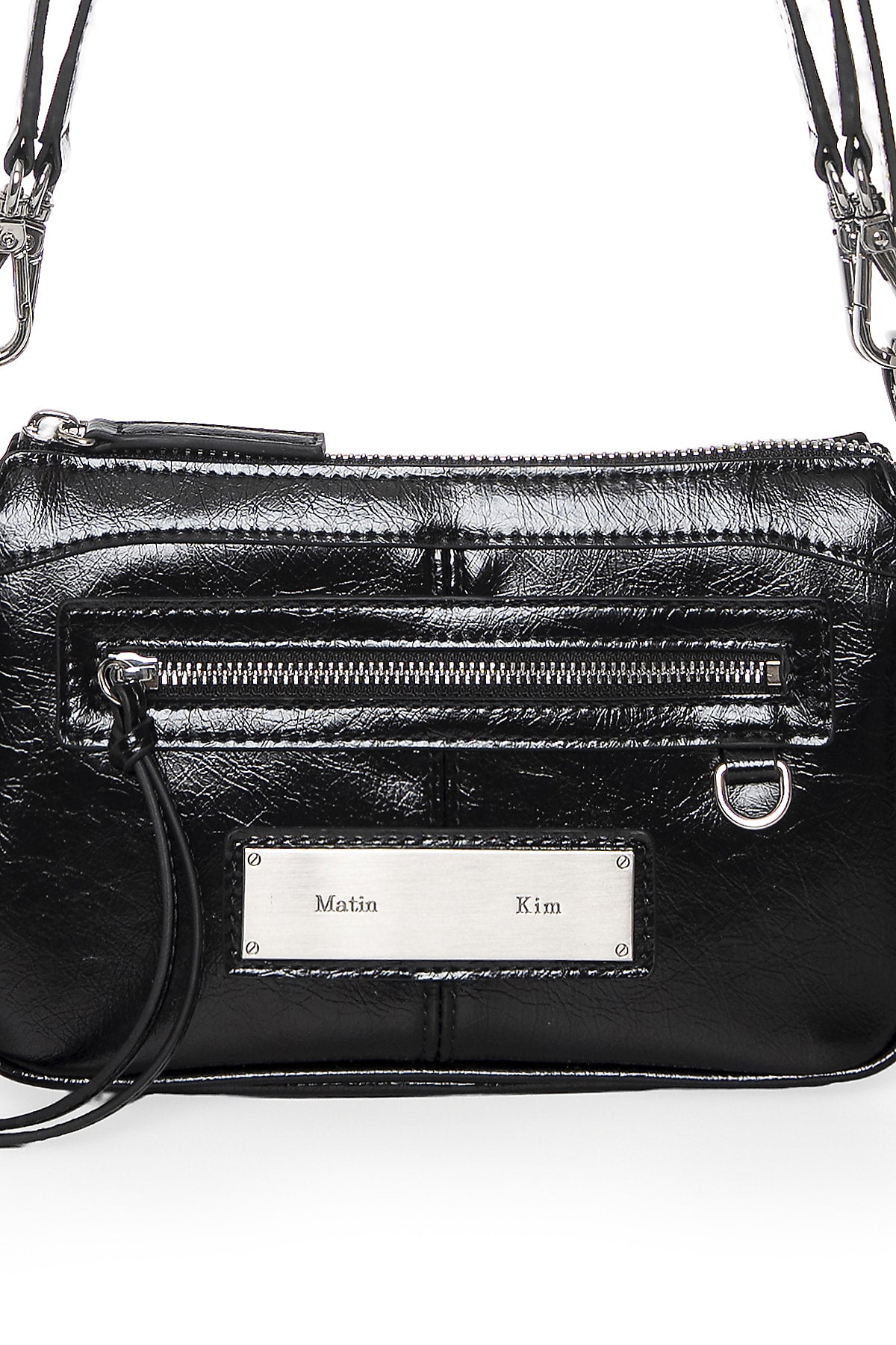 Matin Kim - Biker Two-way Mini Bag (Black) product image 4 | TRAB K-Fashion Australia