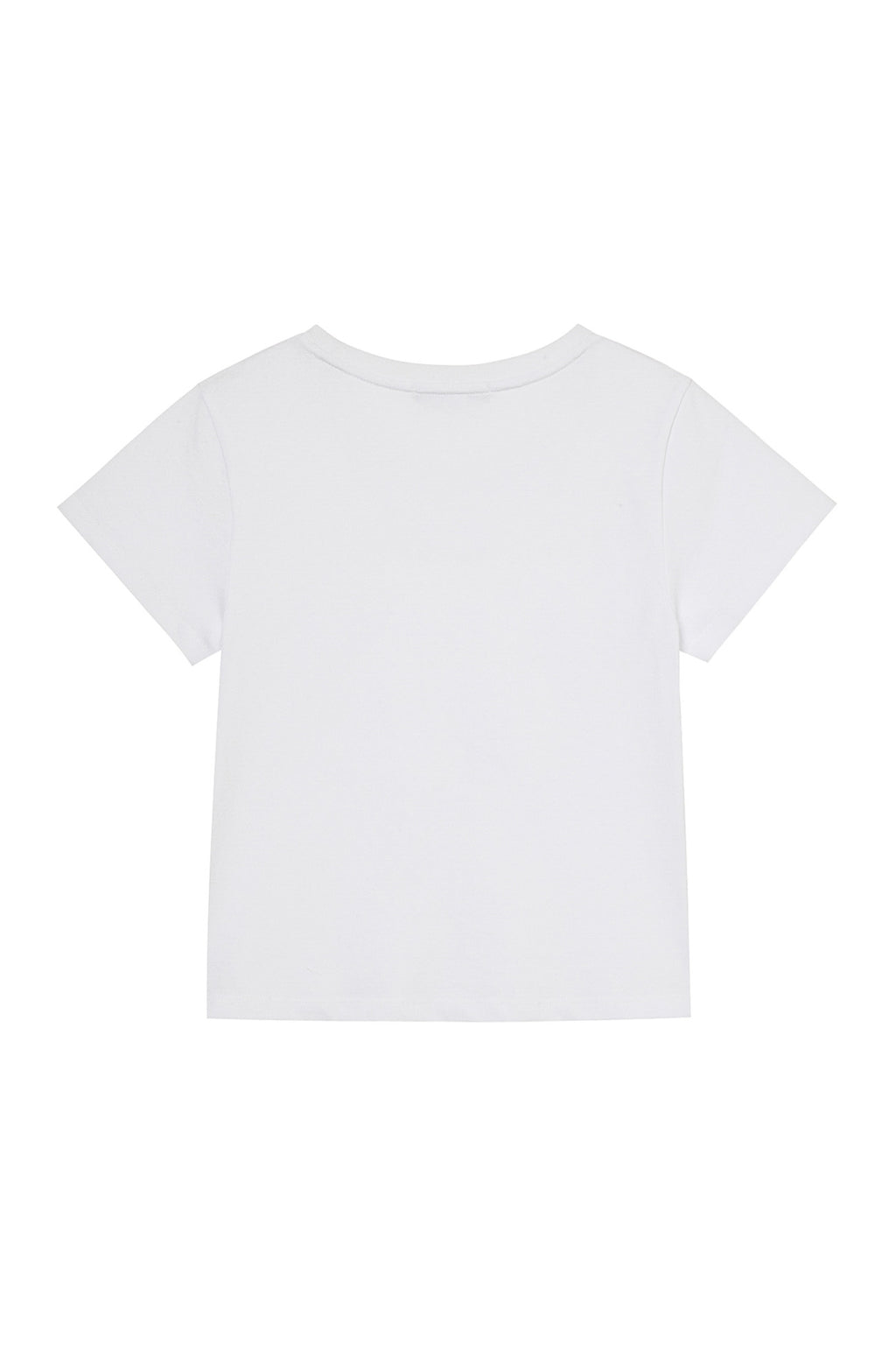 Deinet - Bi Graphic Slimsized T-Shirt (White) product image 2 | TRAB K-Fashion Australia