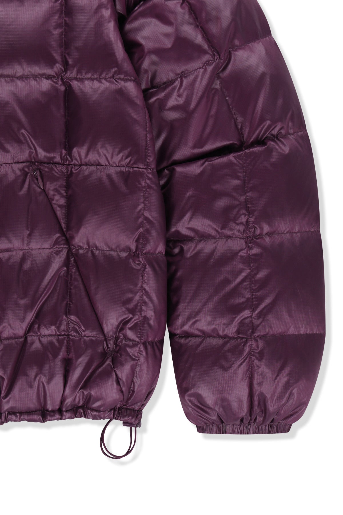 Matin Kim - Matin Grid Quilted Light Down Jumper (Purple) product image 4 | TRAB K-Fashion Australia