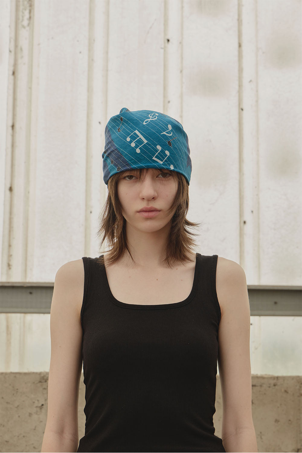 Hatchingroom - Notes Scarf (Blue) product image 9 | TRAB K-Fashion Australia