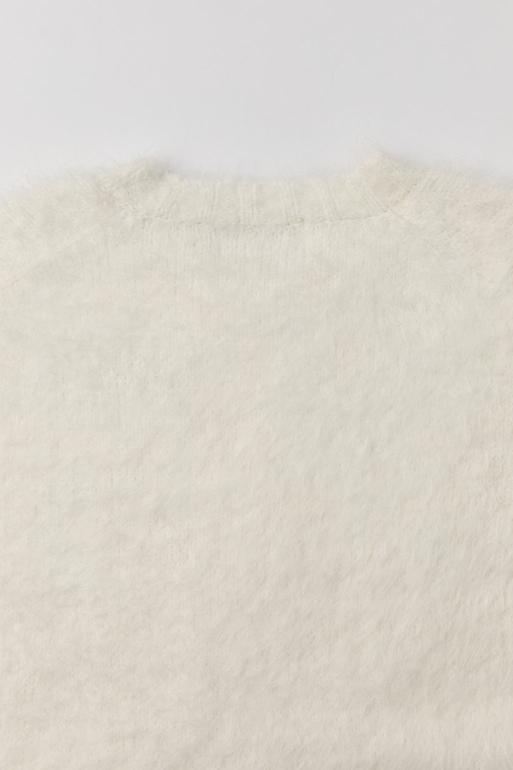 Coor - Maxi Alpaca Blend Hairy Sweater (Ivory) product image 6 | TRAB K-Fashion Australia