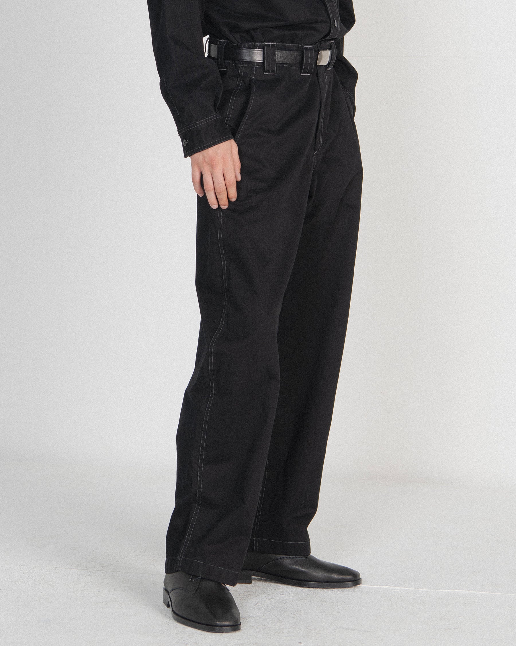 Brownyard - Washed Work Pants (Black) product image 3 | TRAB K-Fashion Australia