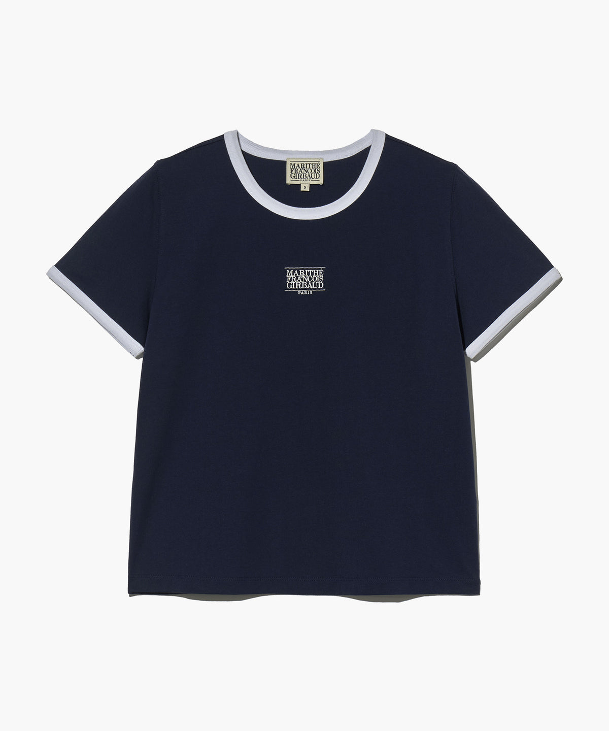 Marithe & Francois Girbaud - Classic Logo Ringer Tee (Navy) product image 6 | TRAB K-Fashion Australia