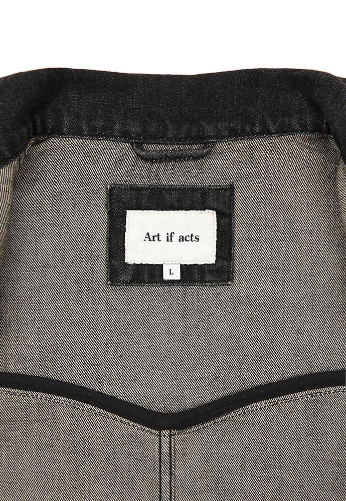 Art if acts - Denim Western Coverall Jacket (Used Black) product image 9 | TRAB K-Fashion Australia